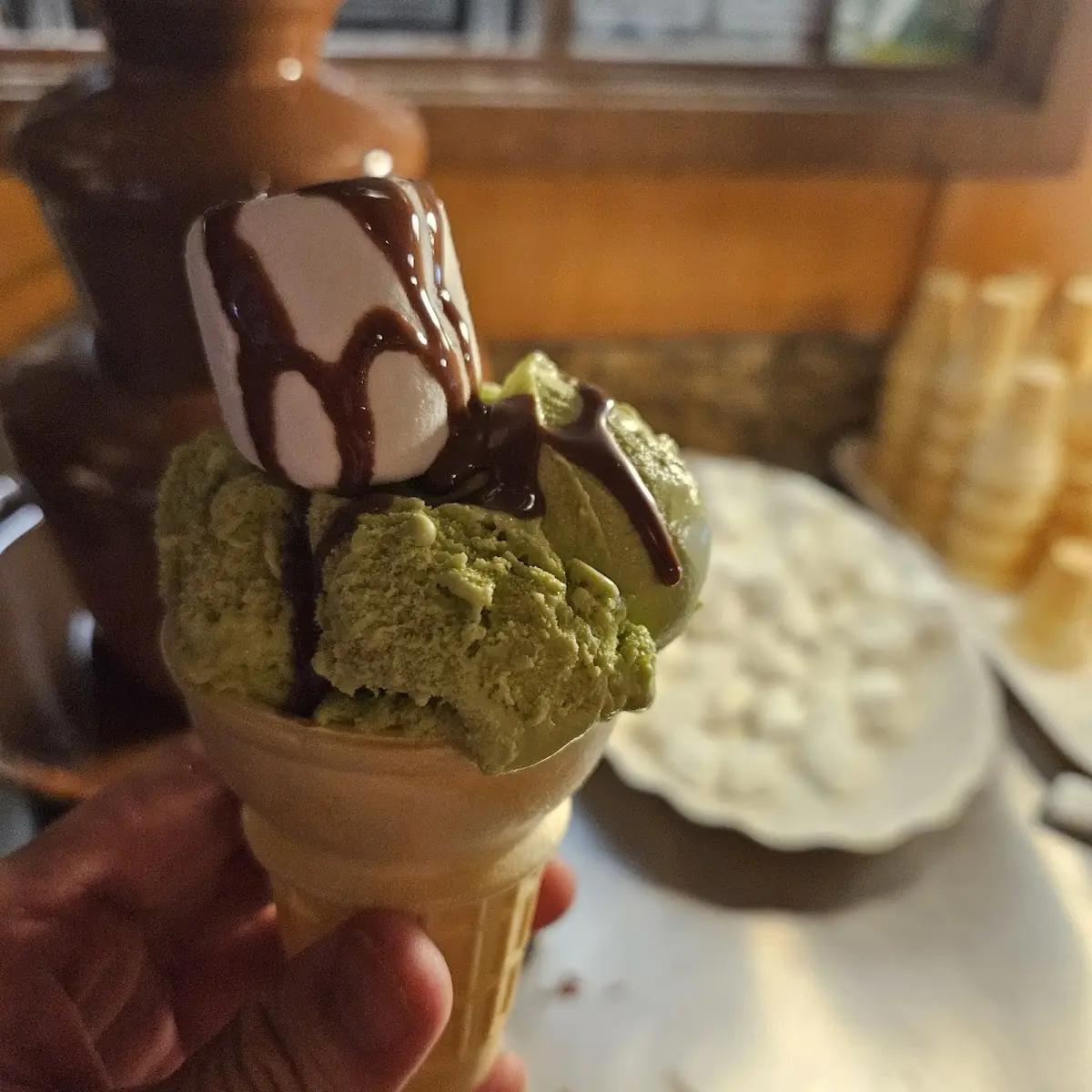 Green Tea Ice Cream