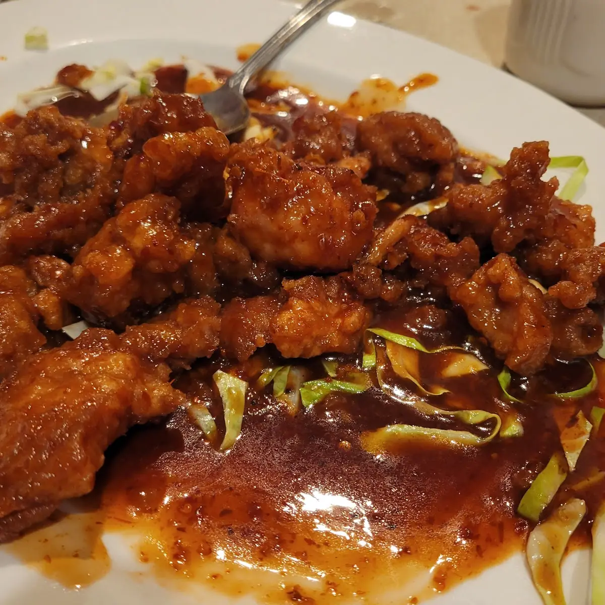 80. Pan Fried Chicken in Garlic Sauce