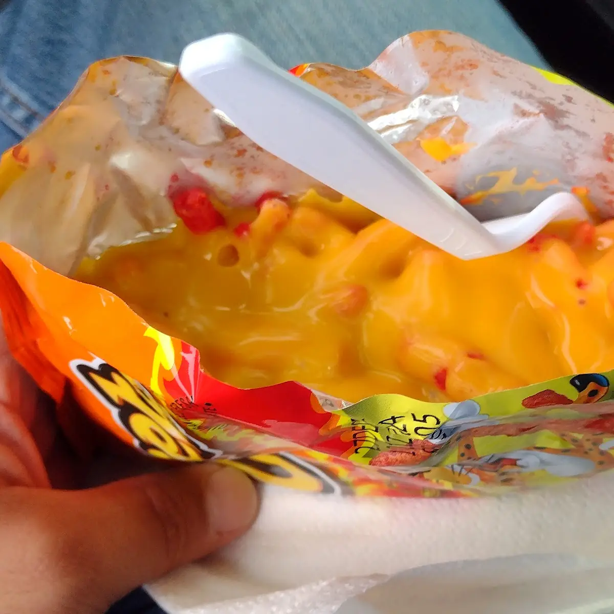 Hot Cheetos & Cheese