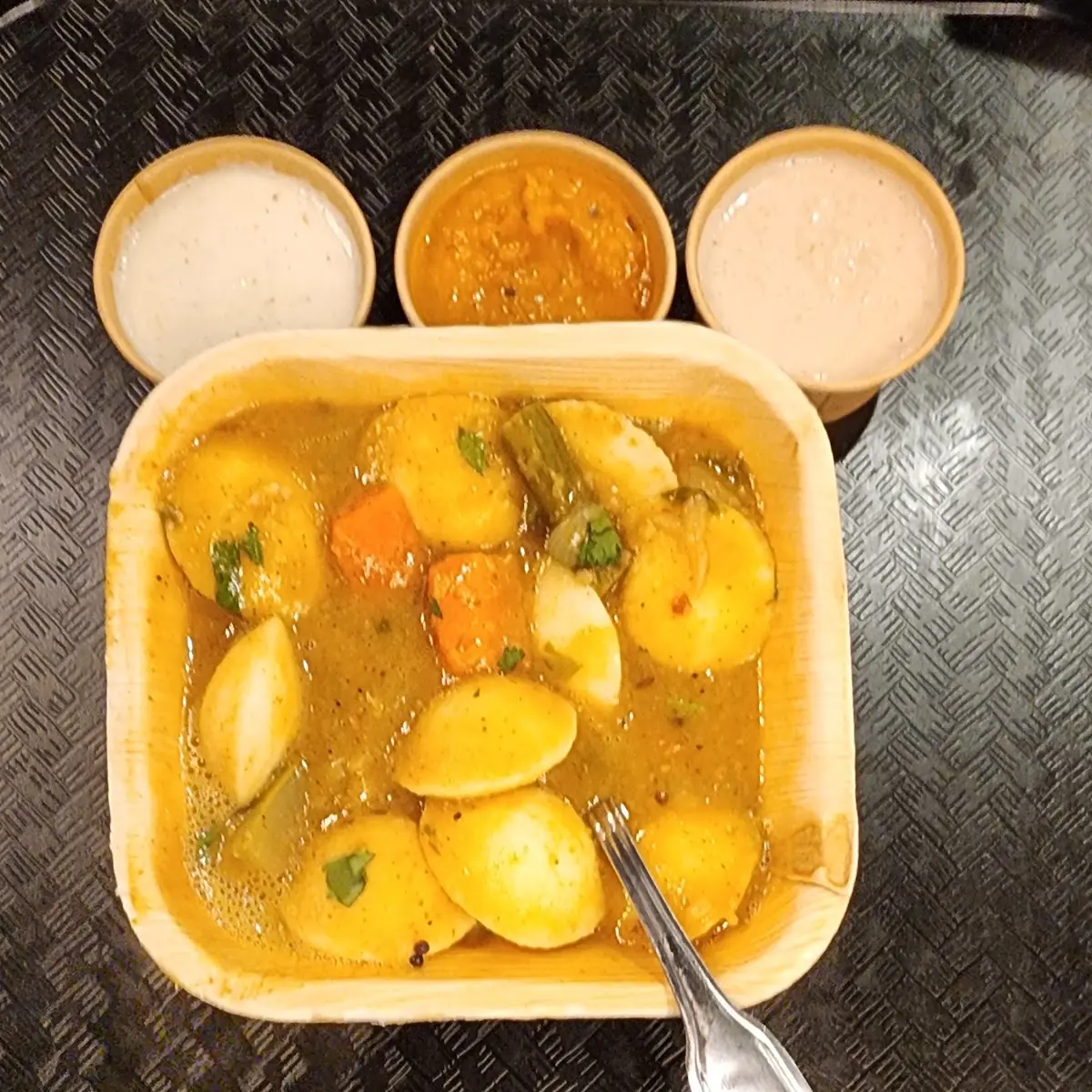 Mini Idli Sambar