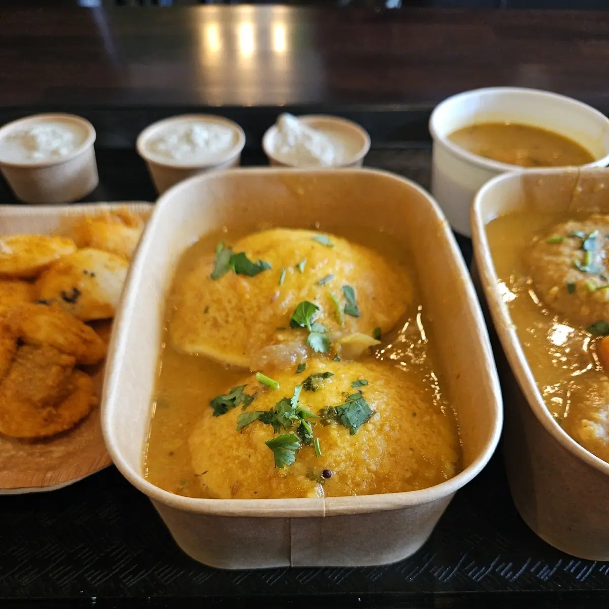 Sambar Idli Dipped 2 pcs
