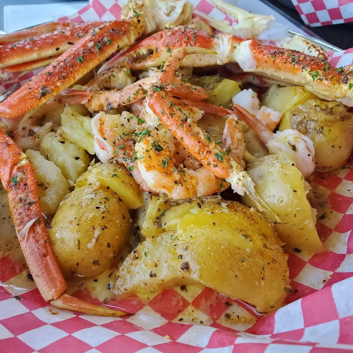 Crab Leg Plate