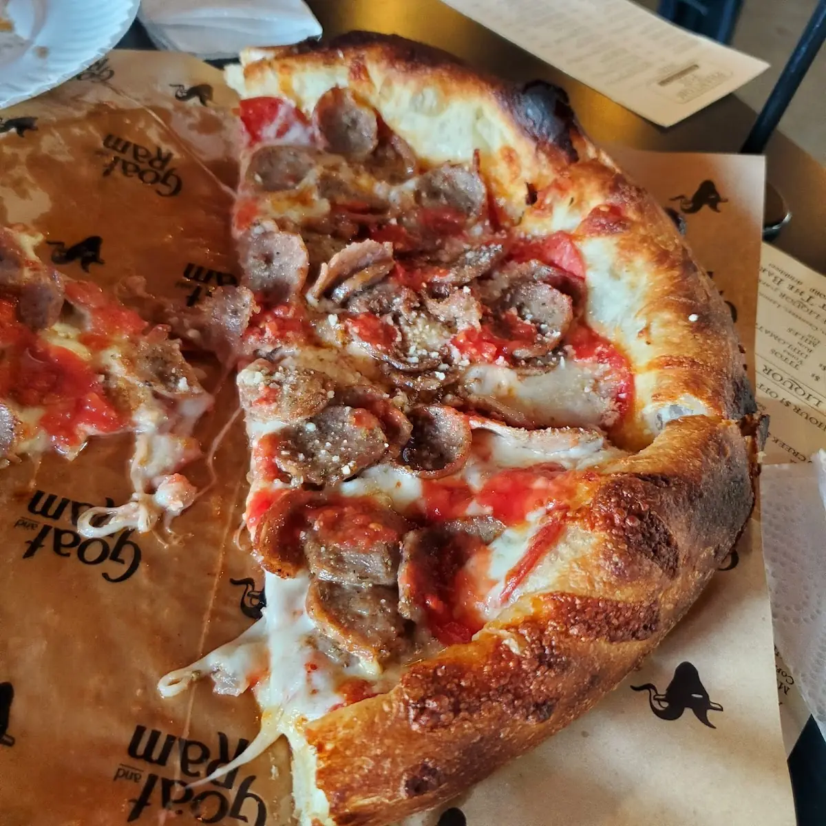 Sausage Pizza