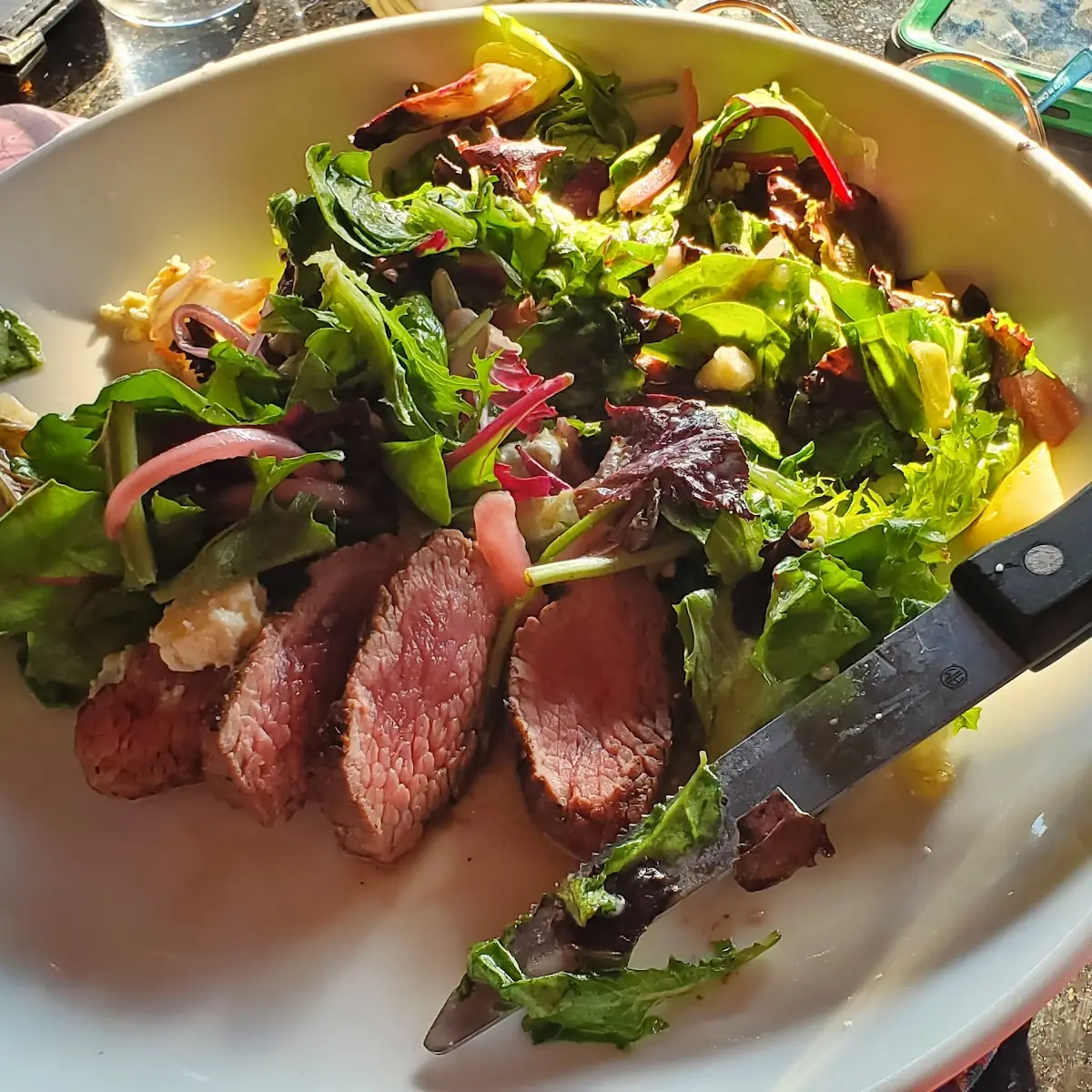 Steak & Gorgonzola Salad GF cn