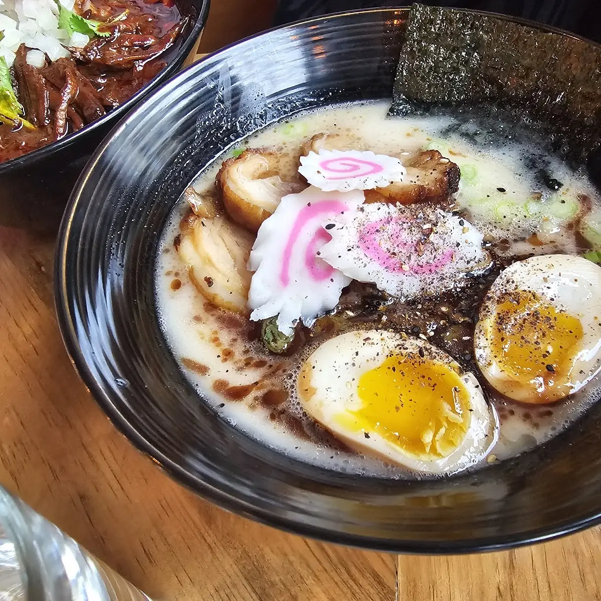 Shoyu Ramen with Gyoza Side Dish