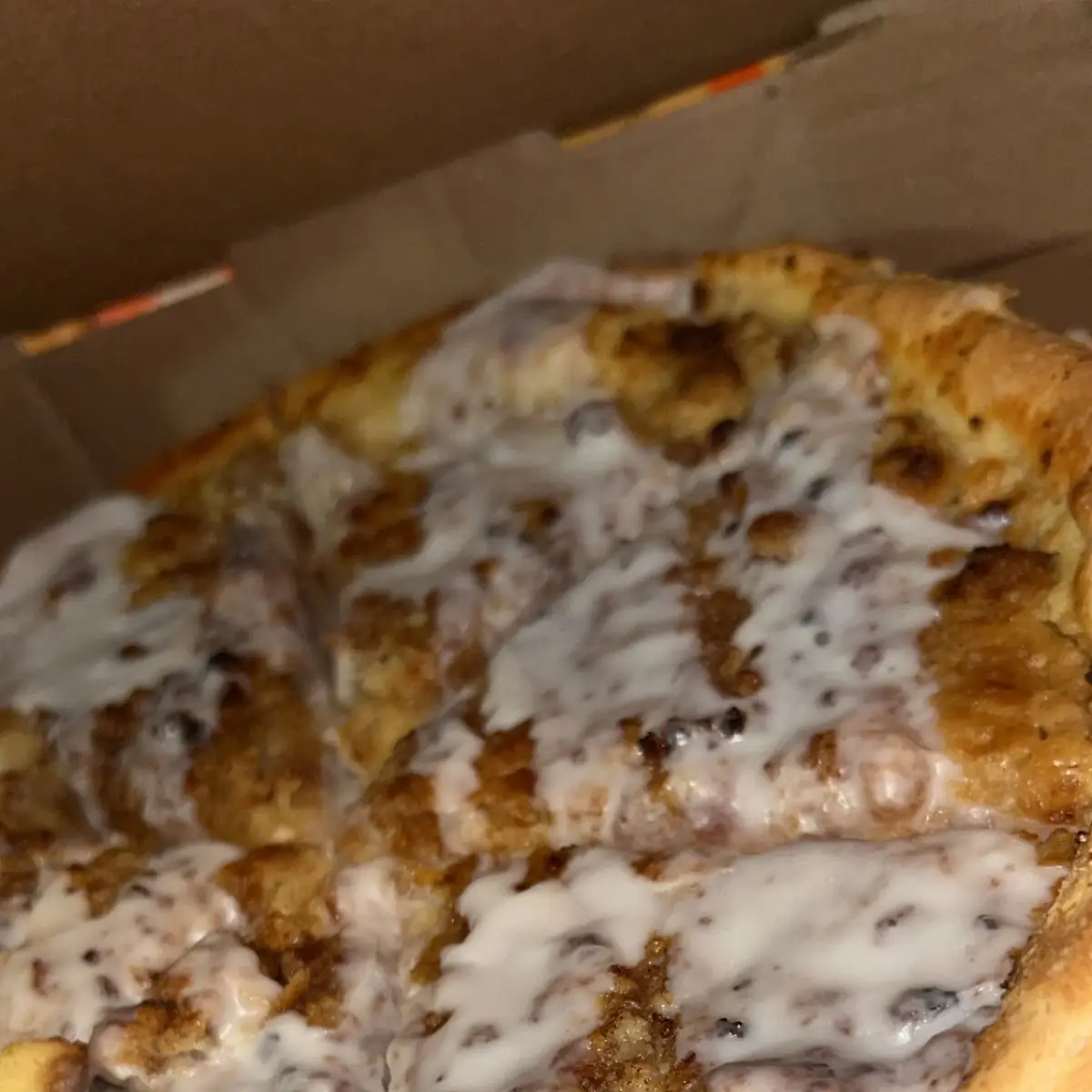 Cinnamon Dessert Pizza