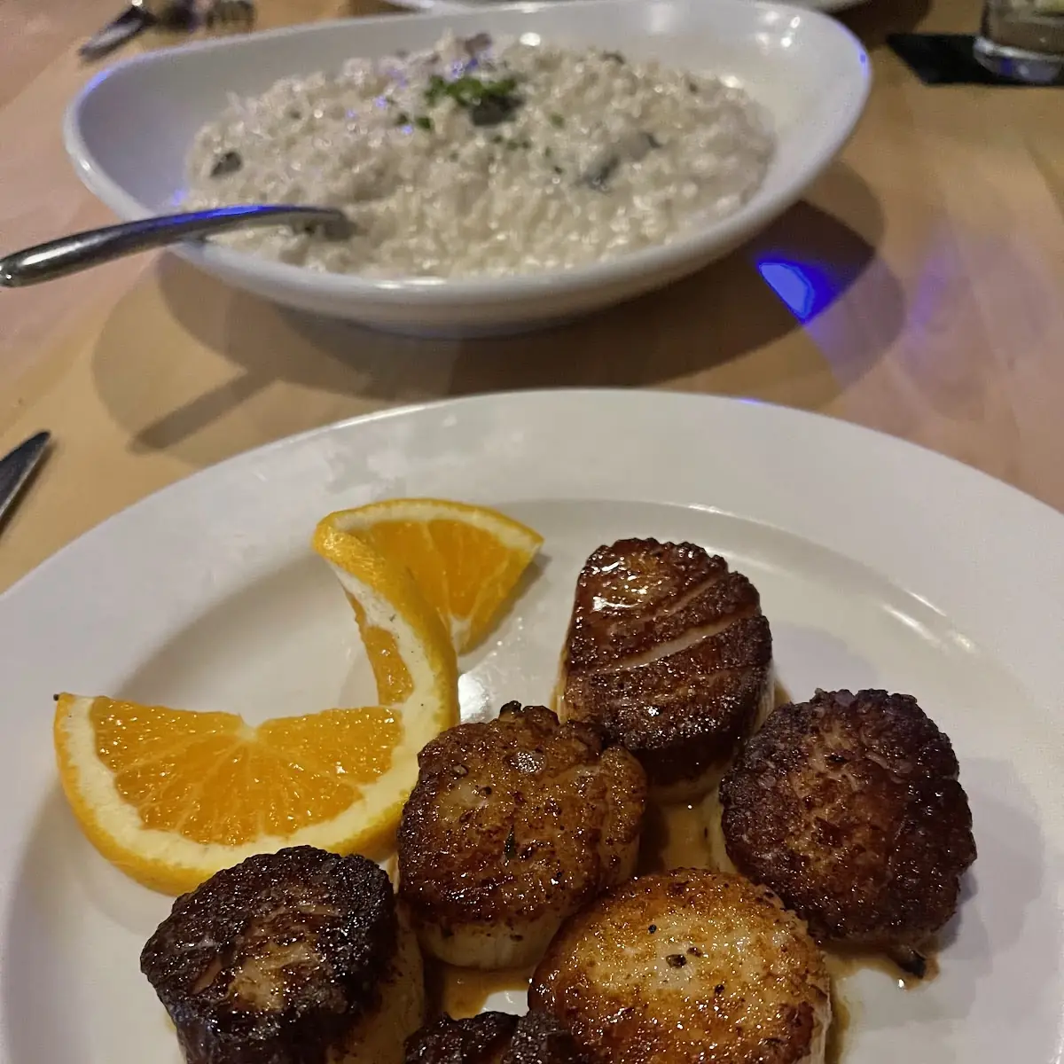 Pan-Fried Scallops