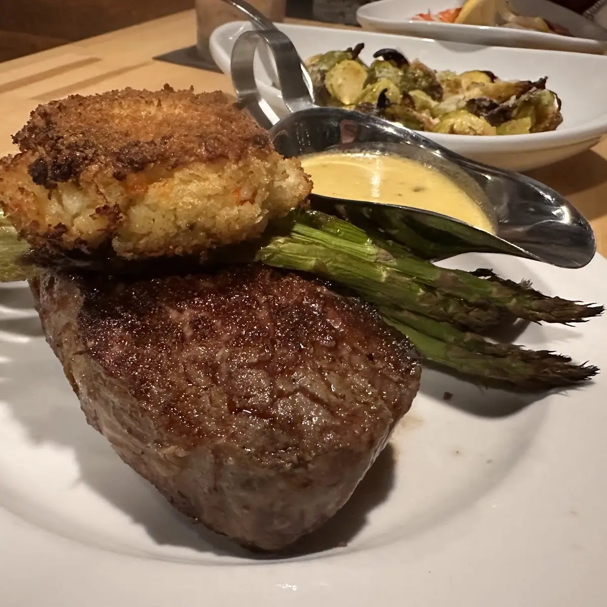 Ribeye Oscar Style
