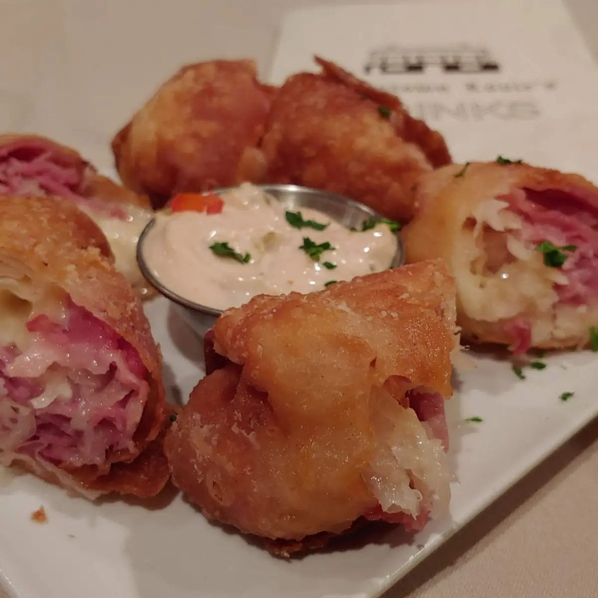 Cuban Egg Rolls
