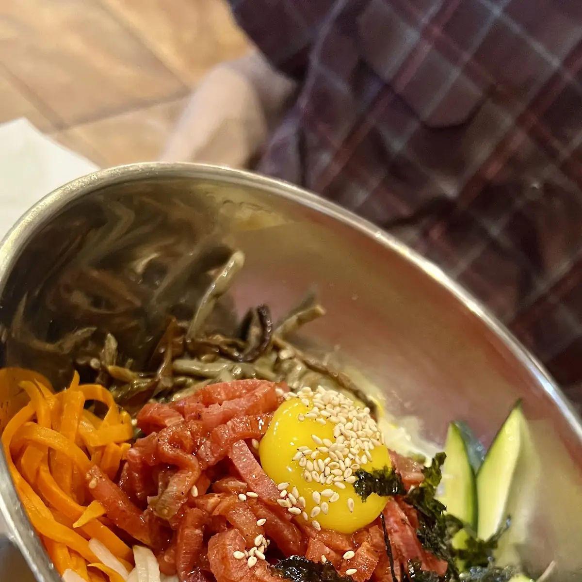 Spicy Marinated Beef Bibimbap
