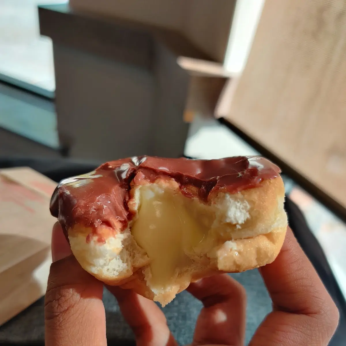 Boston Cream Donut