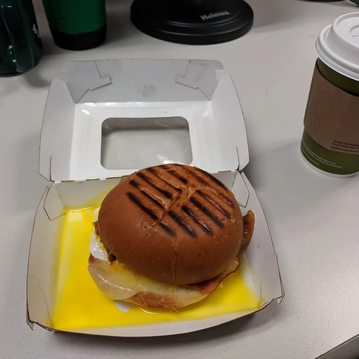 Bacon Egg Cheese Asiago Cheese Bagel