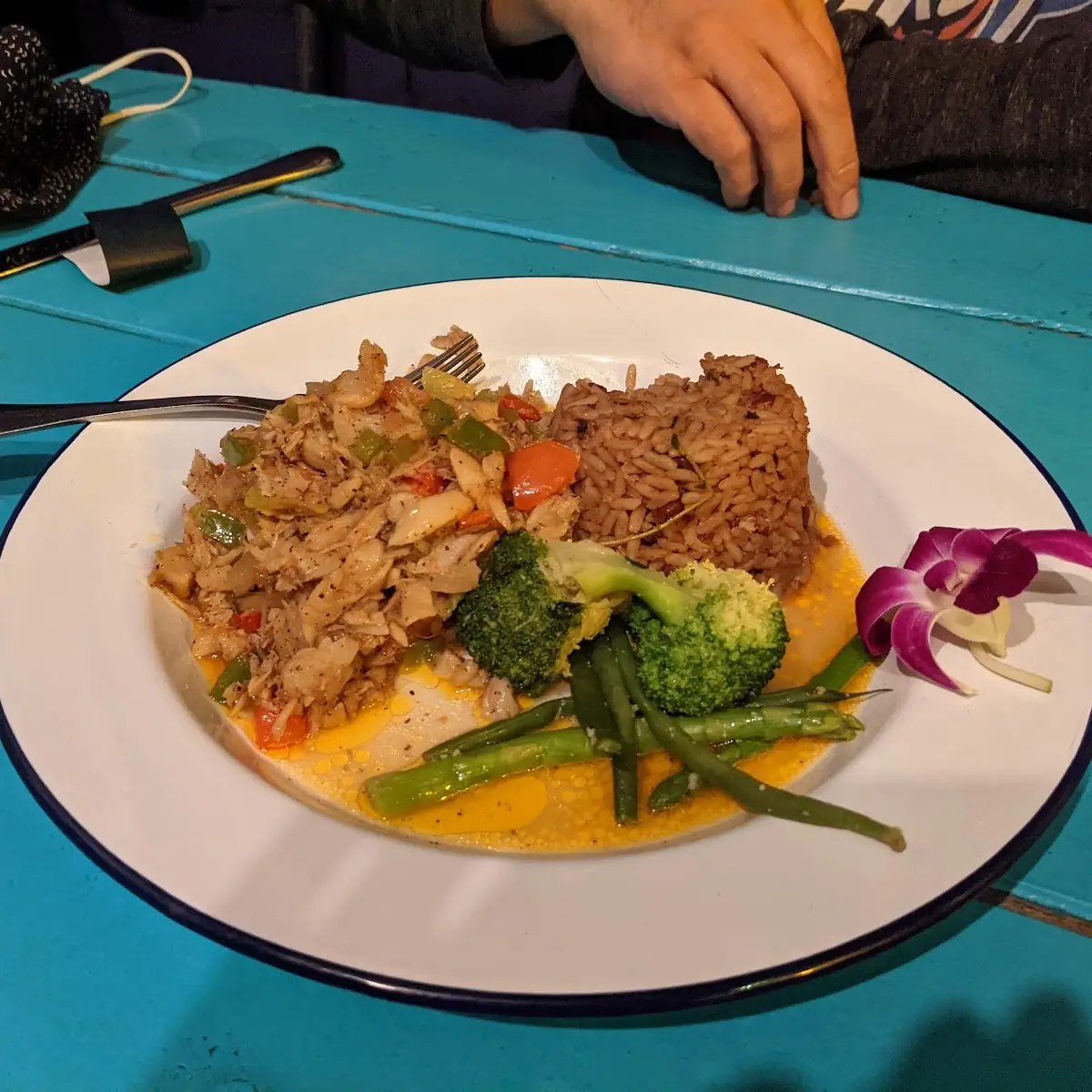 Saltfish Cook Up