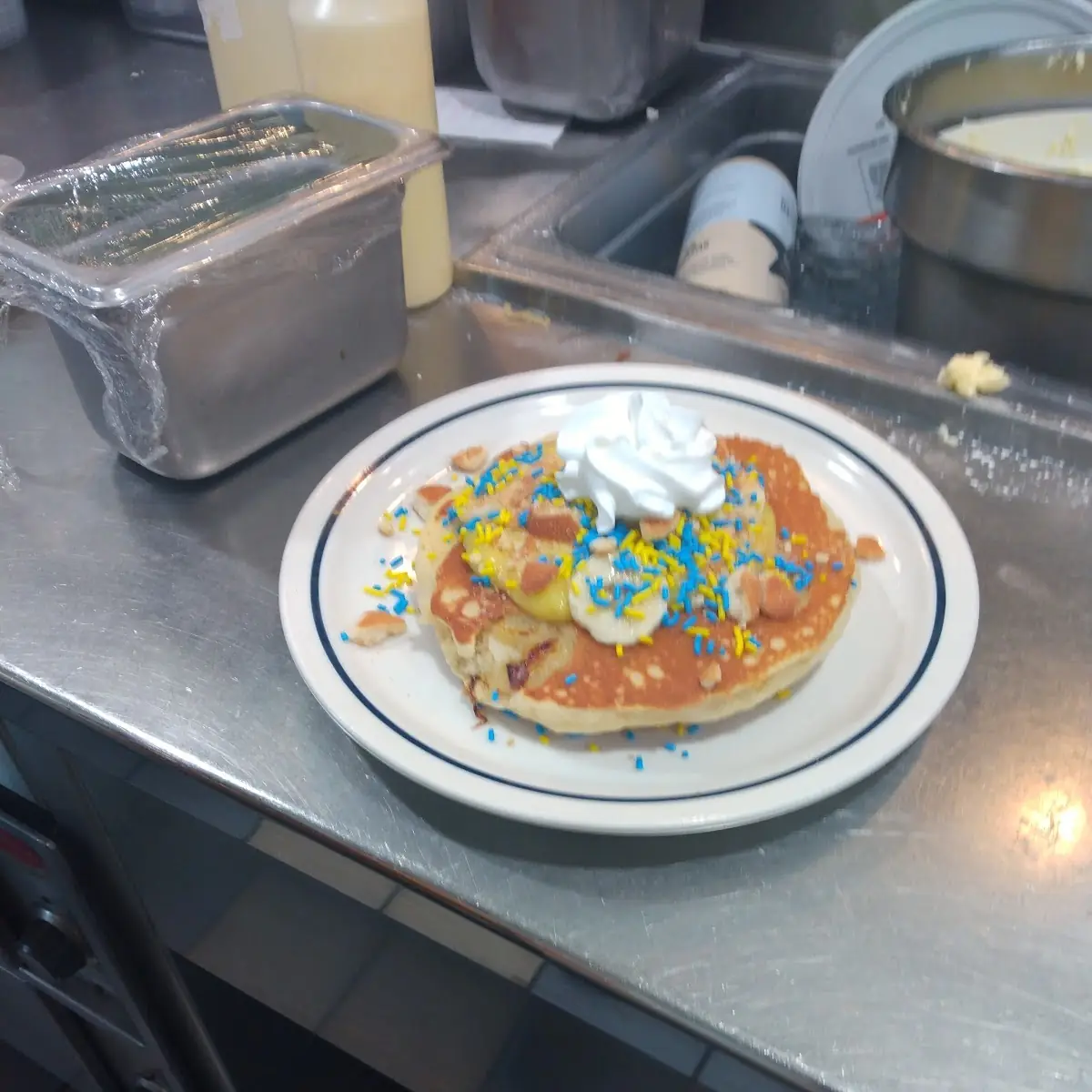 The New BAA BAA Banana Pudding Pancakes