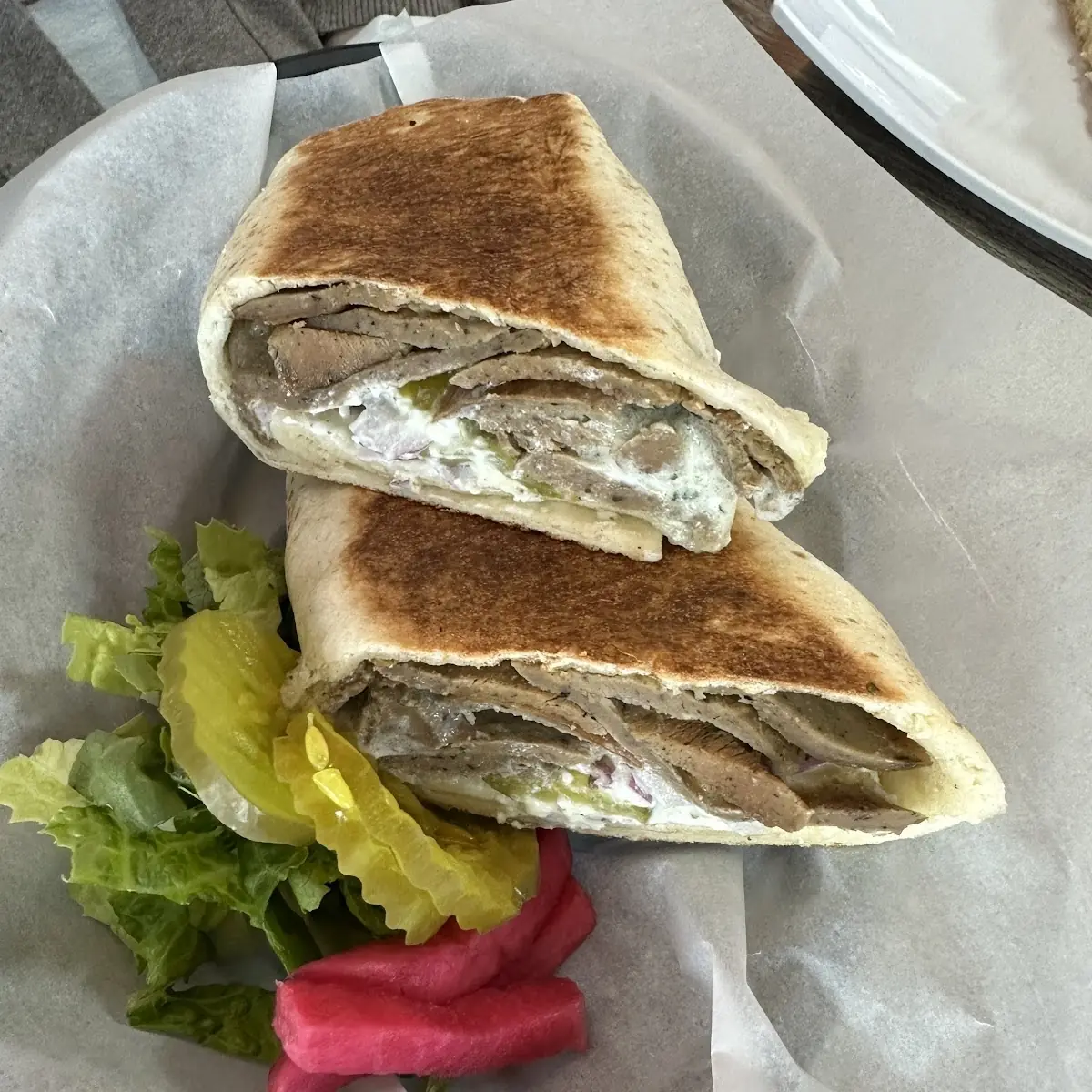 Lamb Gyro Sandwich