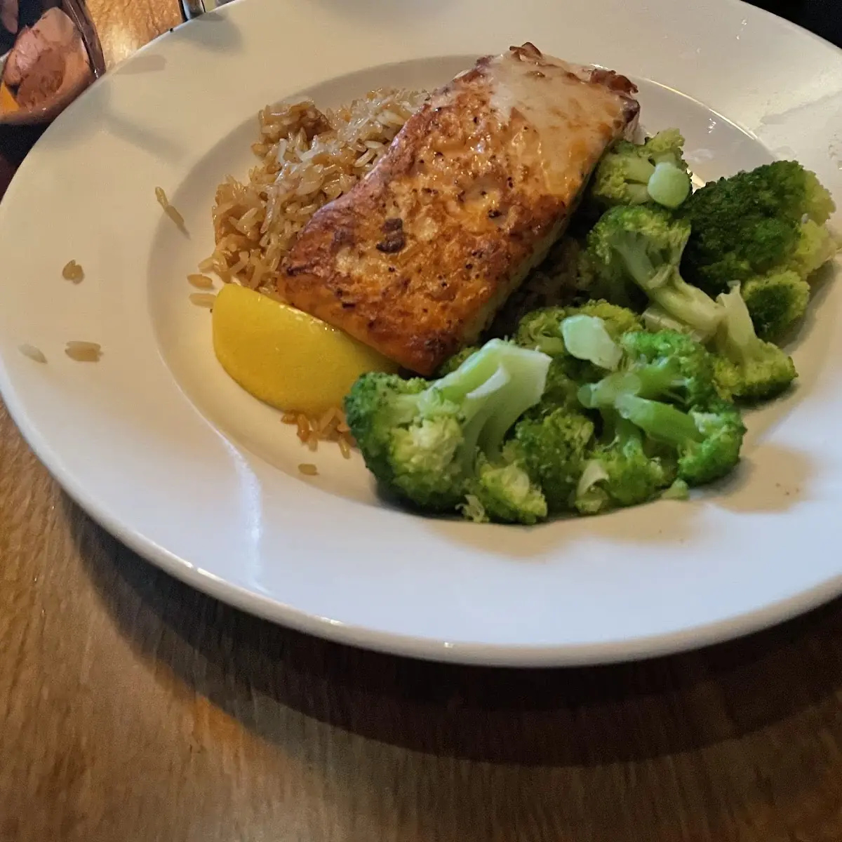 Enlightened Cherry Chipotle Glazed Salmon