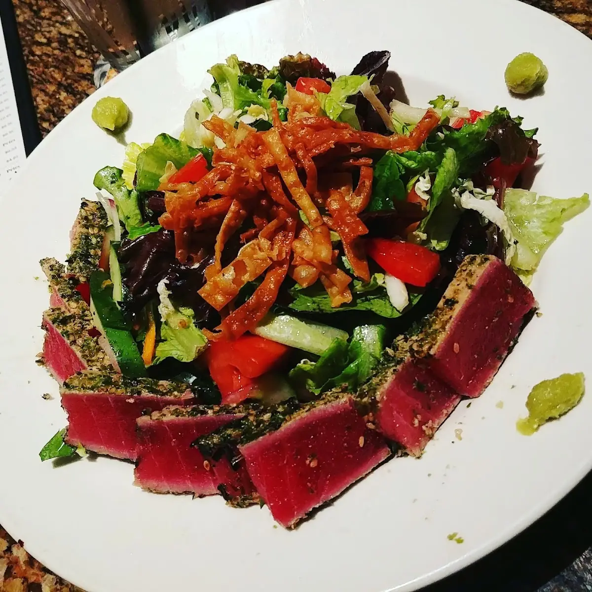 Enlightened Seared Ahi Salad