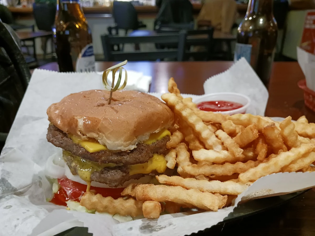 Double Cheeseburger & Fries