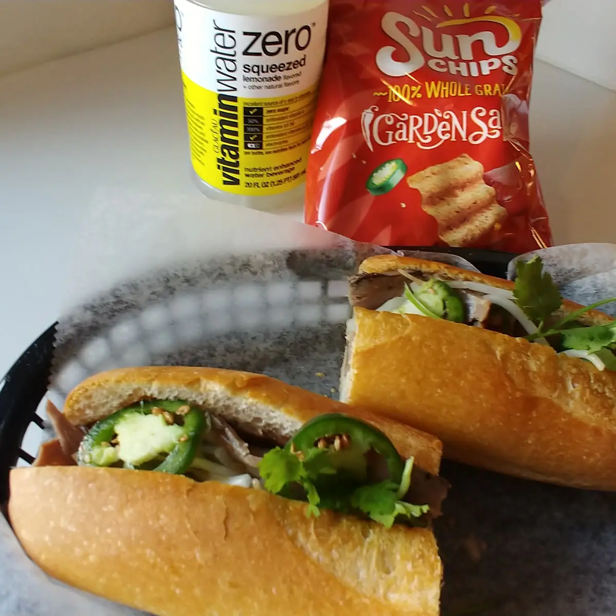Beef Pho Bahn MI Sandwich
