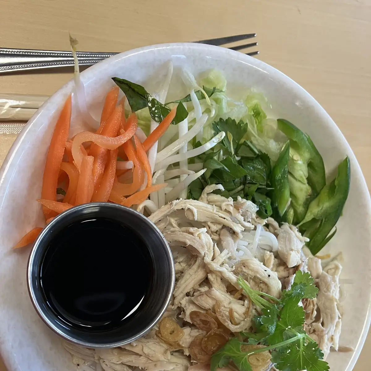 Bun Ga (Vermicelli  Chicken)