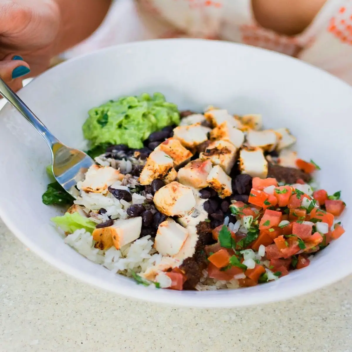 Cilantro Lime Quinoa Bowl