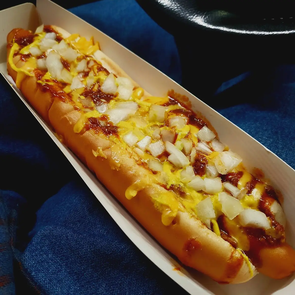 Foot Long Chili Cheese Dog
