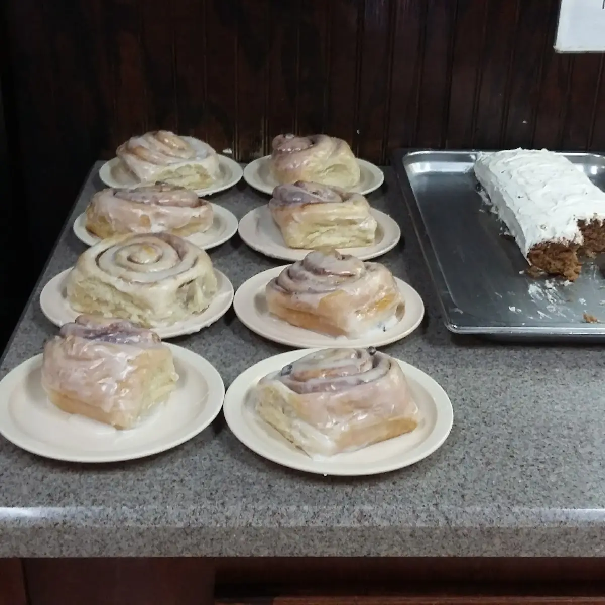 Cinnamon Rolls Please Call for Availibility