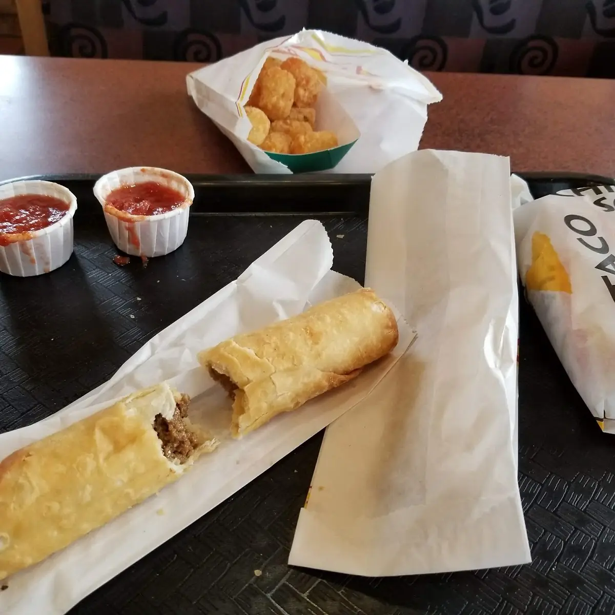 Crispy Beef Burrito
