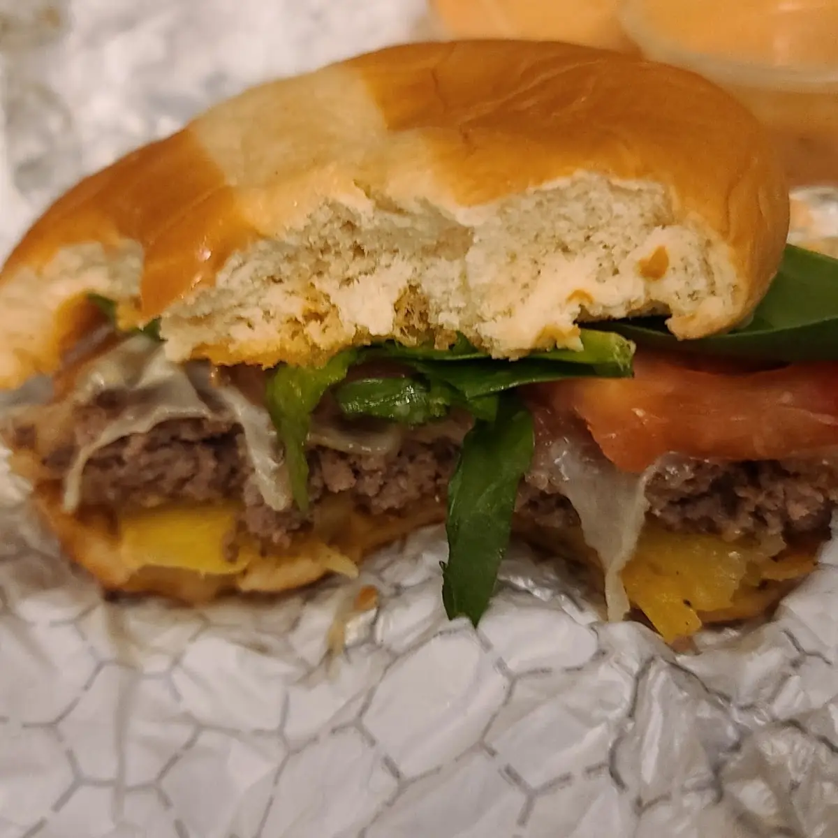 Pineapple Burger Combo