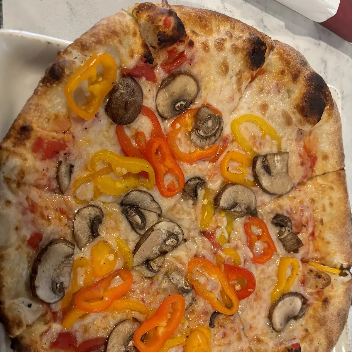 Pizza with Vegan Cheese