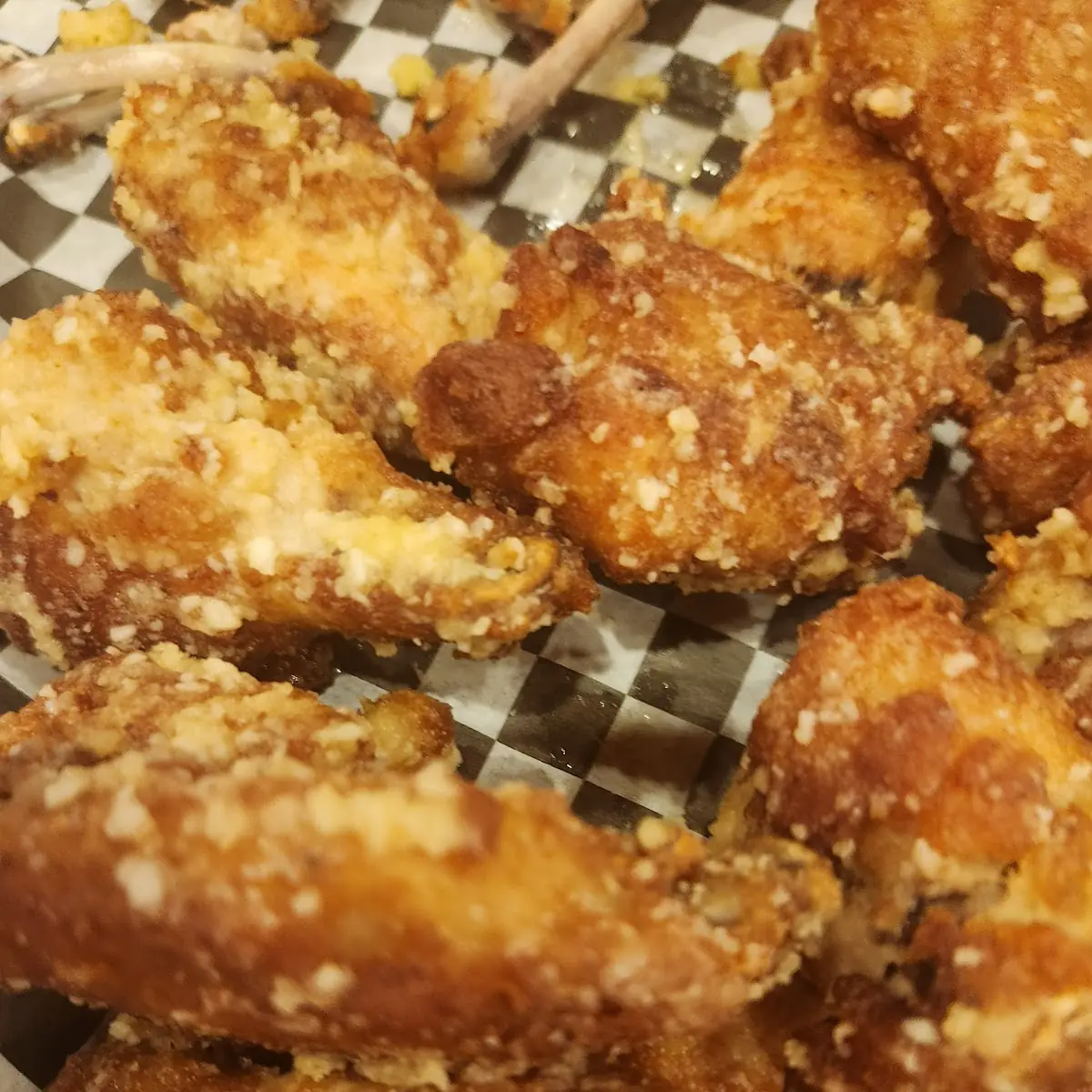 Parmesan and Garlic Wings