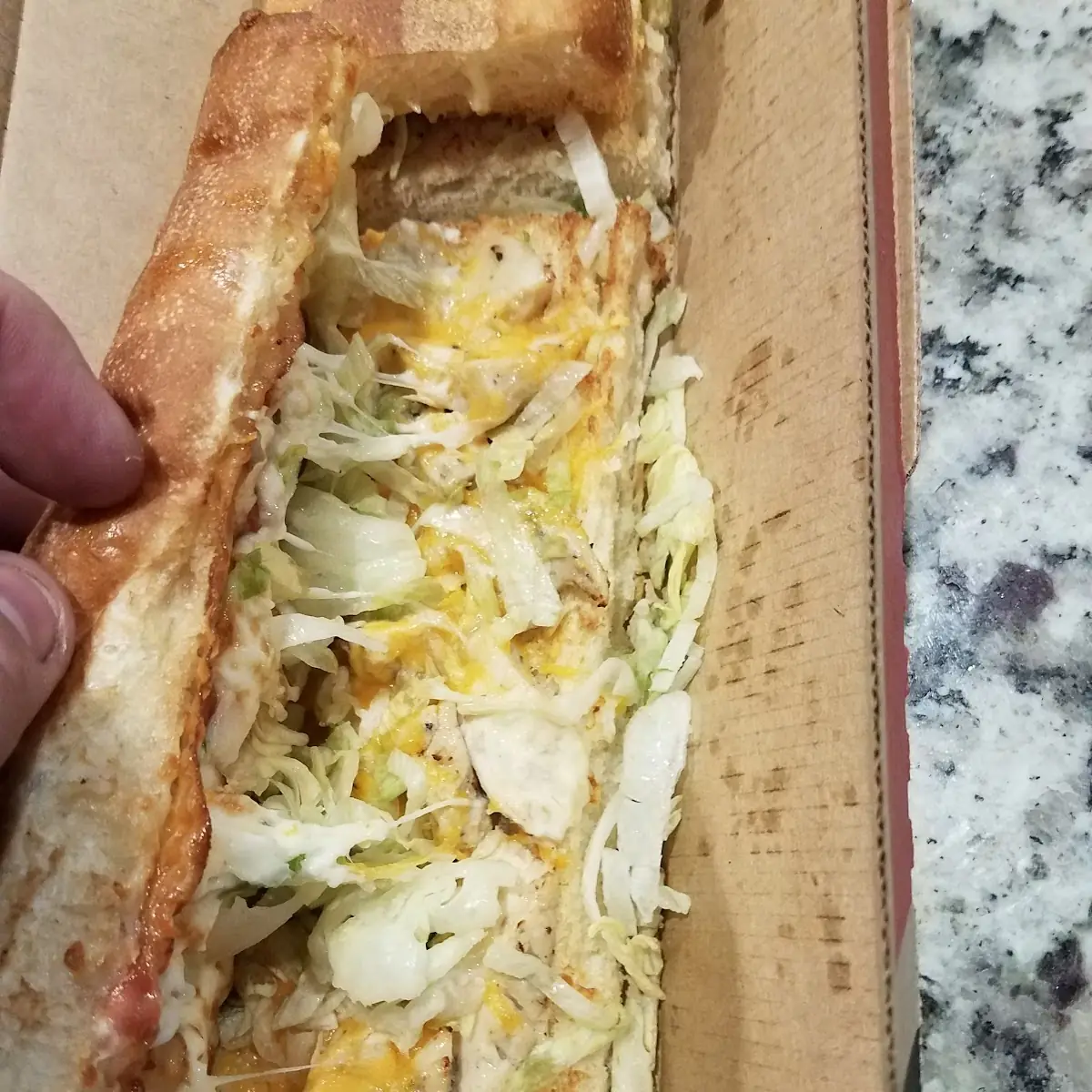 Chicken Bacon Ranch Grinder