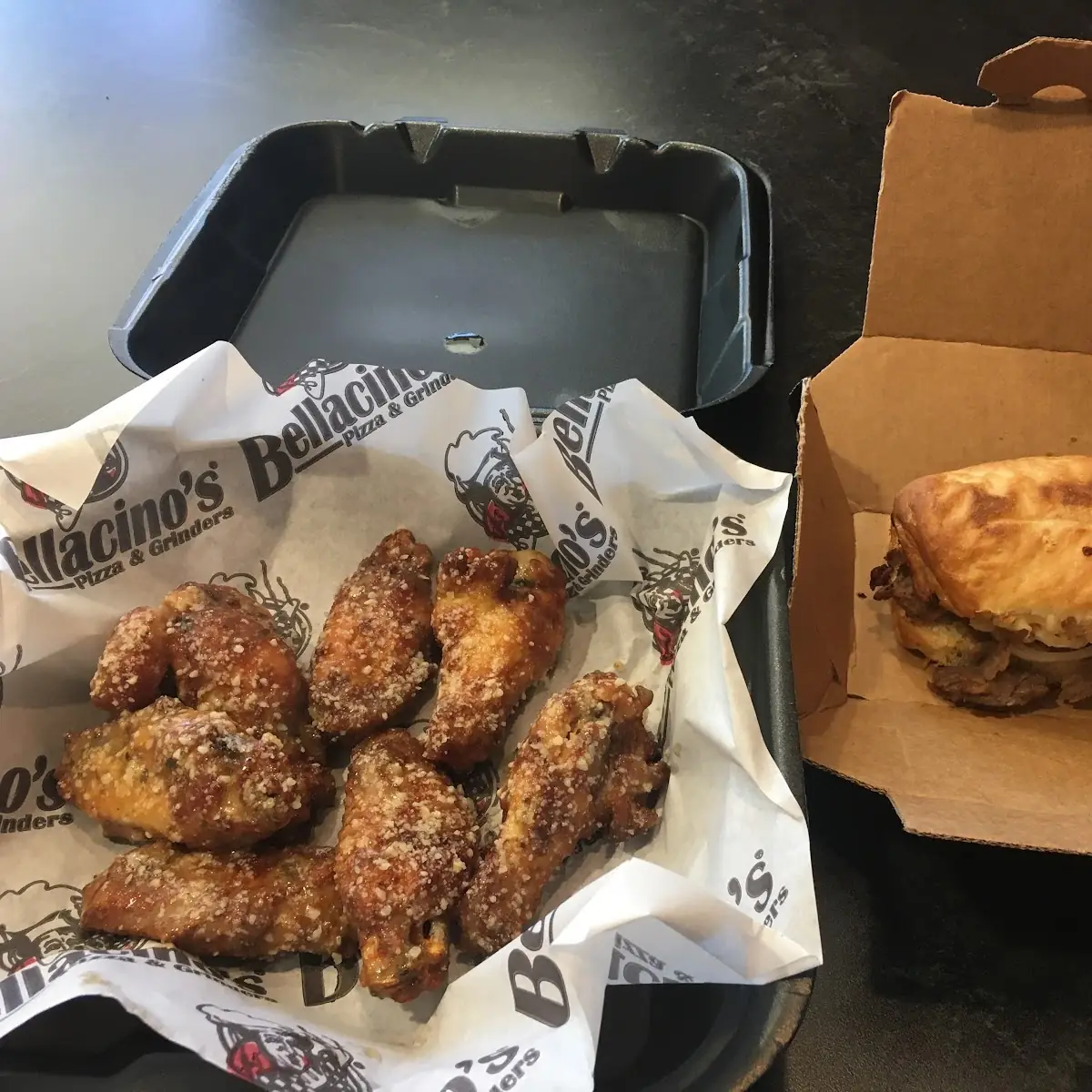 Garlic Parm Wings