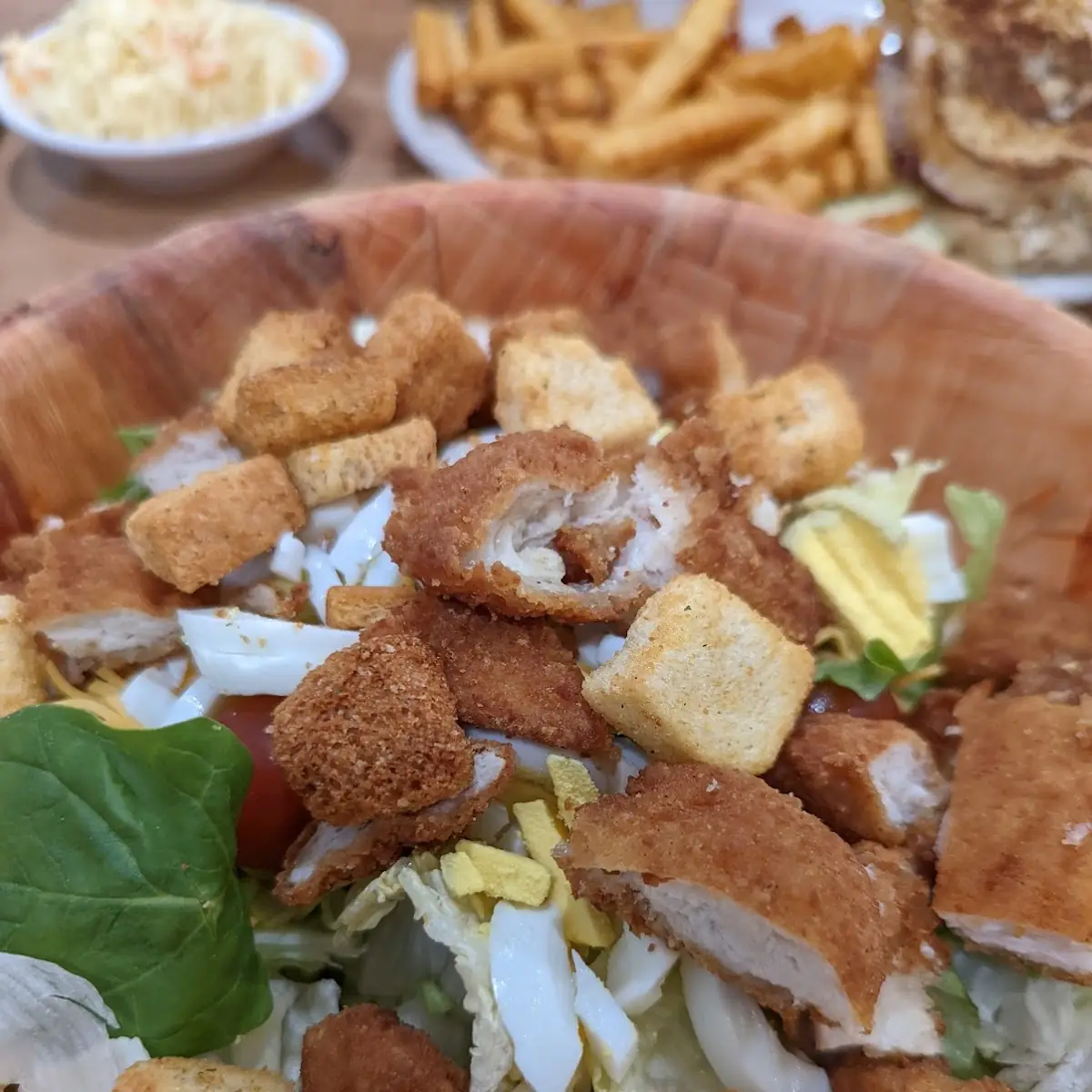 Crispy Chicken Salad