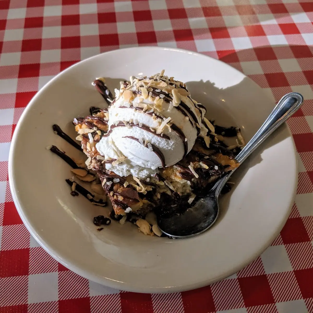 Almond Joy Bread Pudding