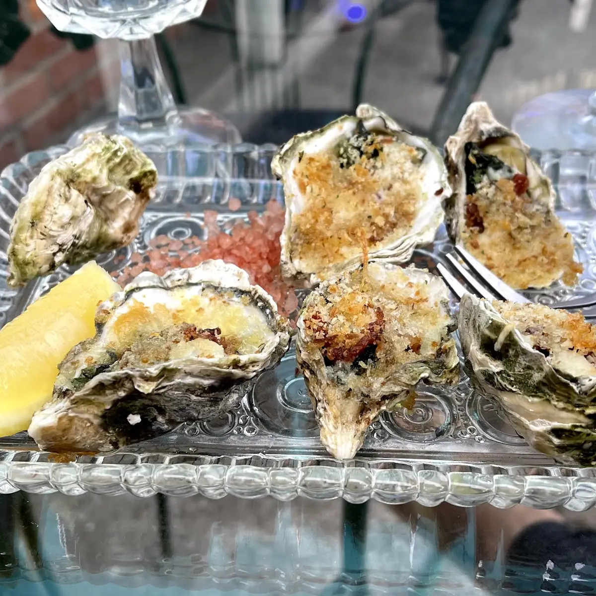 Oysters Rockefeller
