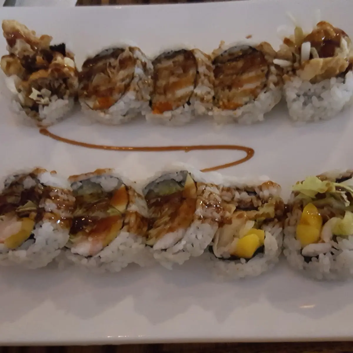 Eel Cracker Roll