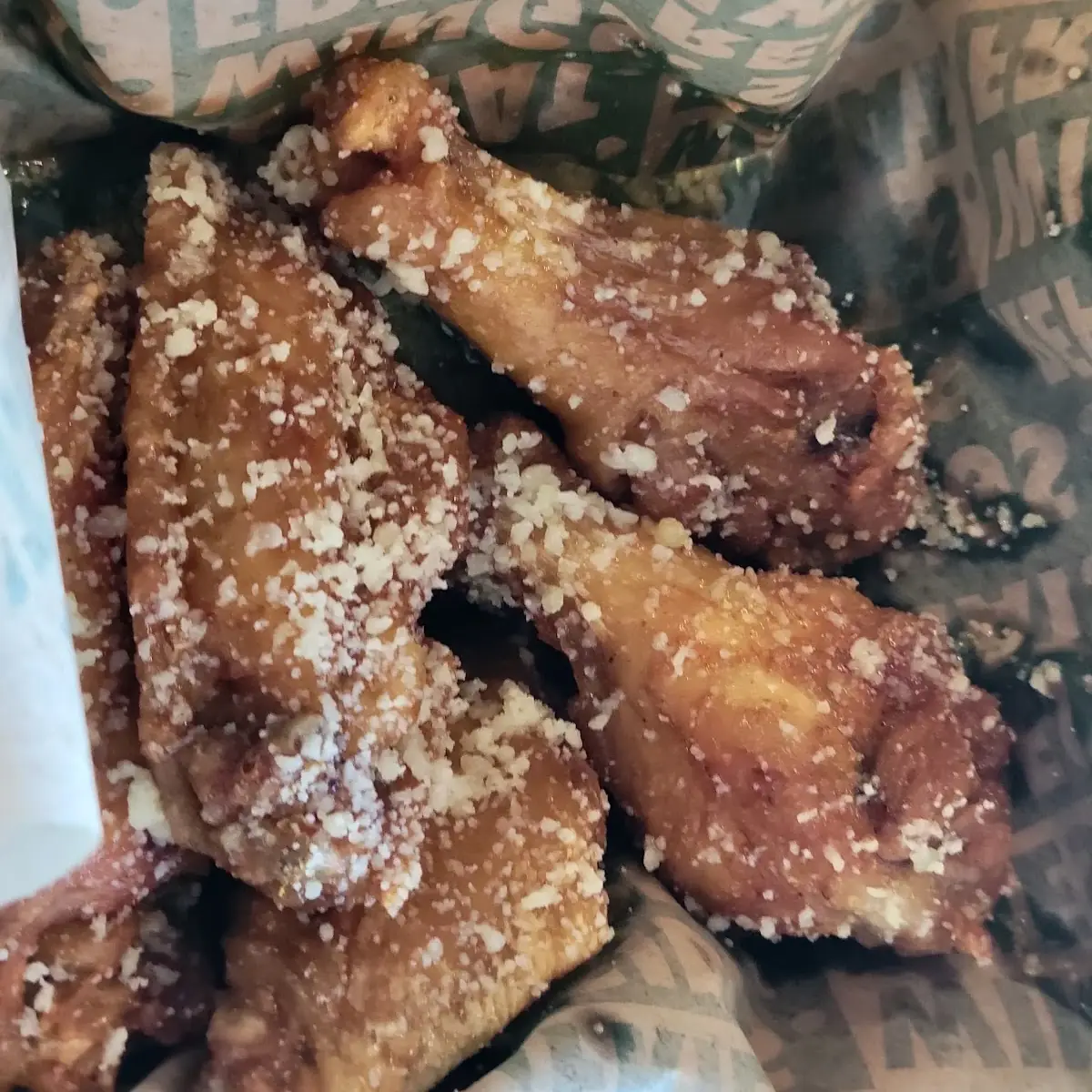 Garlic Parmesan Wings