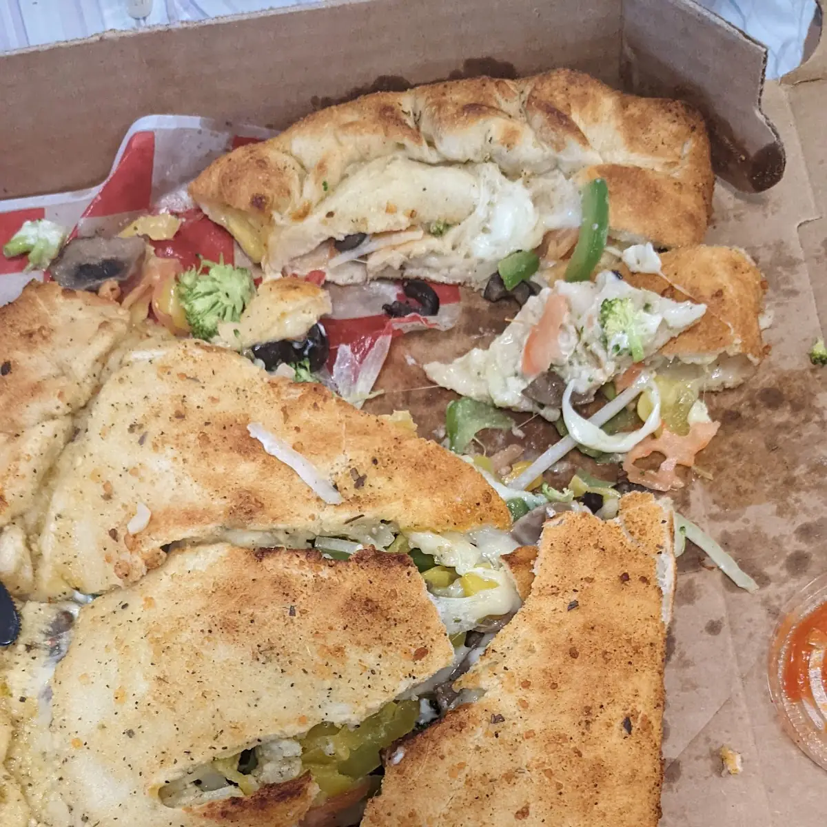 Veggie Calzone