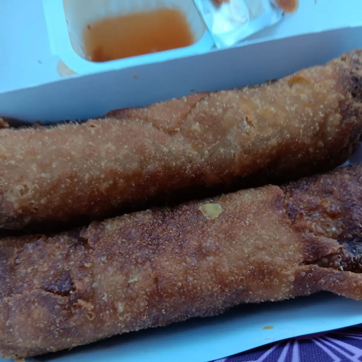 Burned Egg Rolls