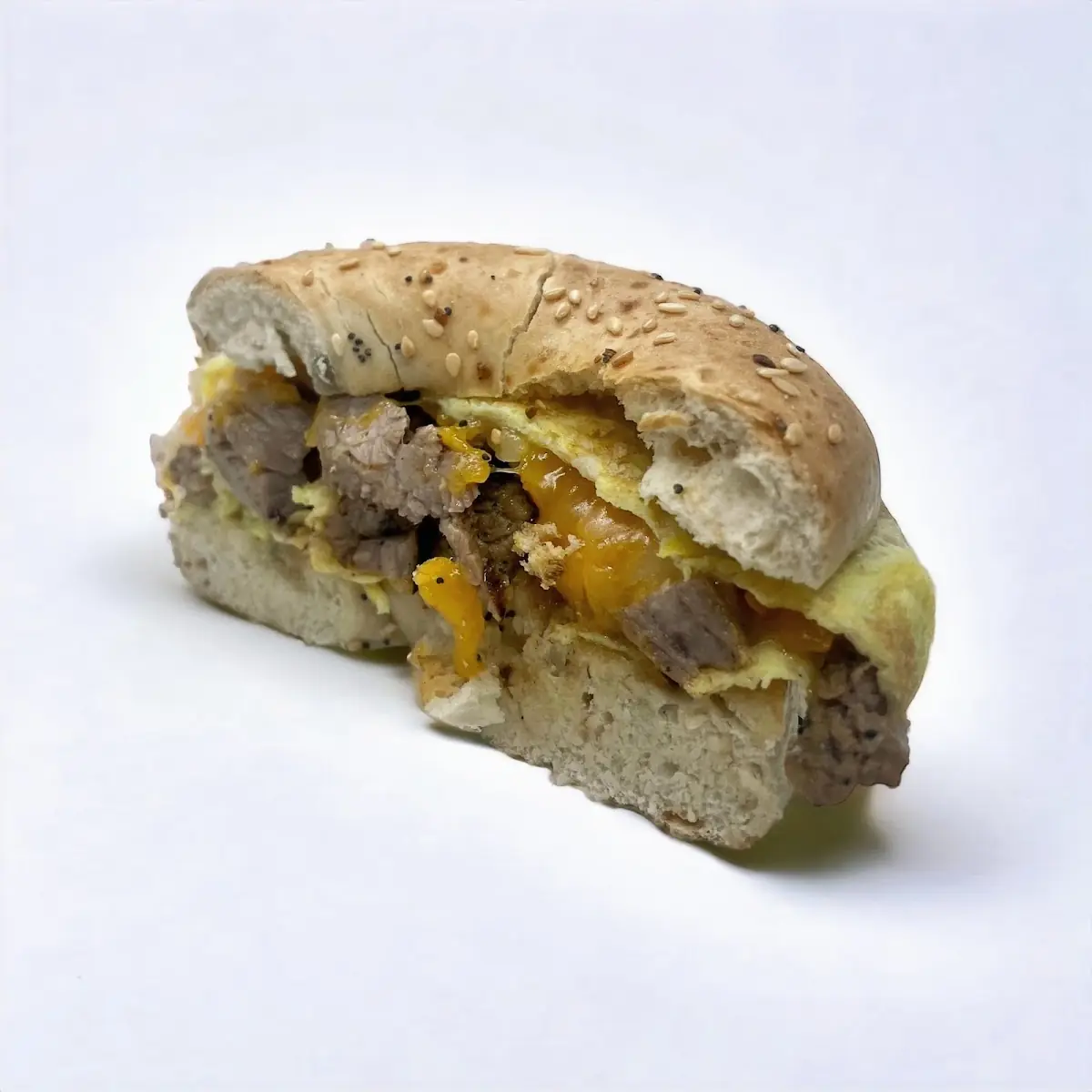 Steak Egg & Cheese Bagel