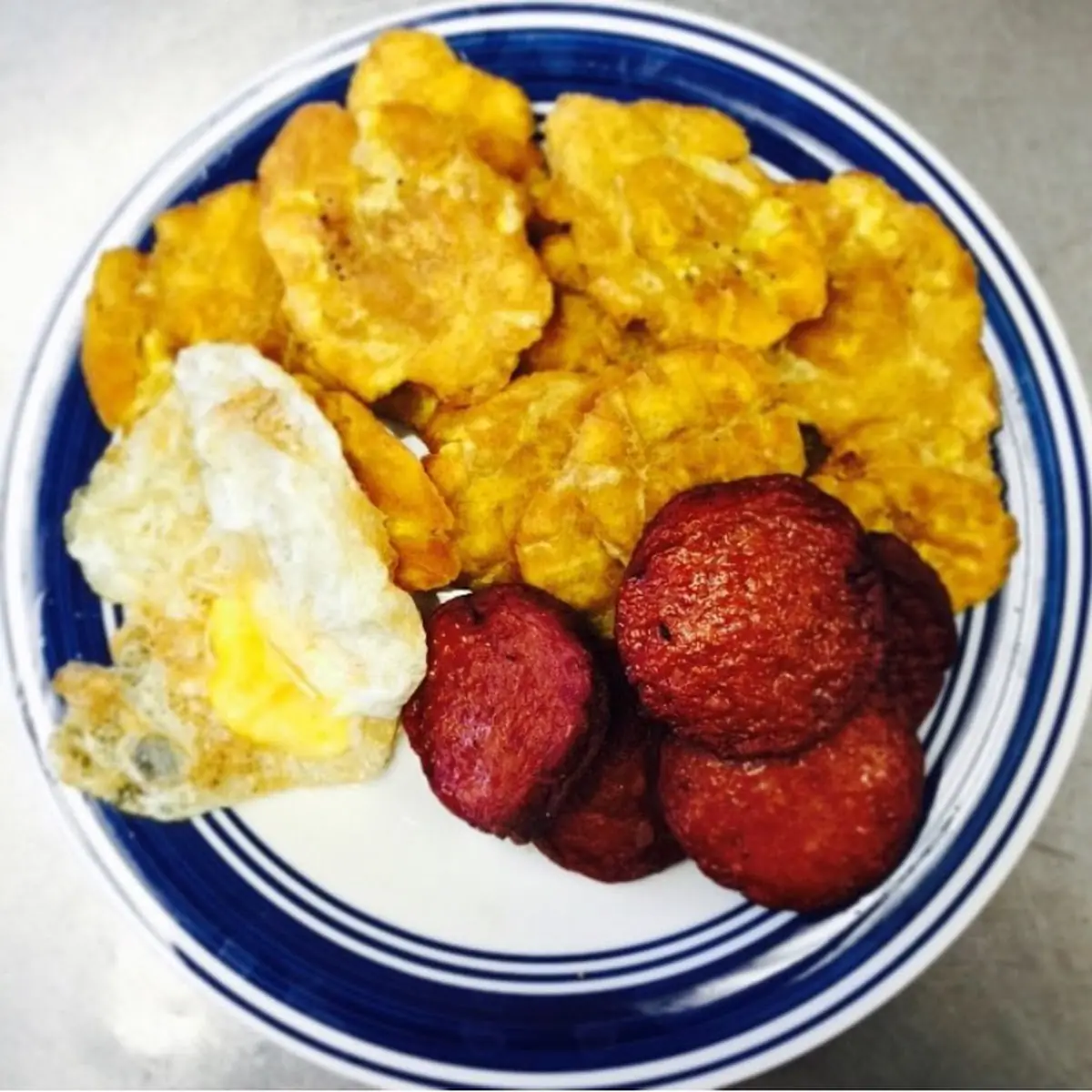 Green Plantains Tostones