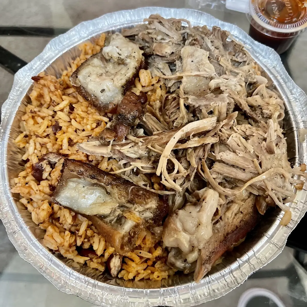 Pernil with Yellow Rice