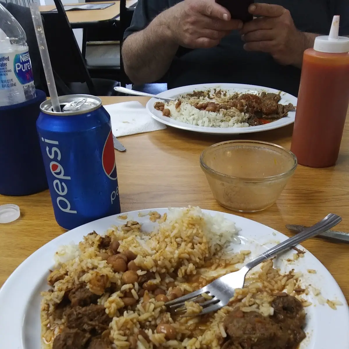 Rice with Grilled Chicken Breast