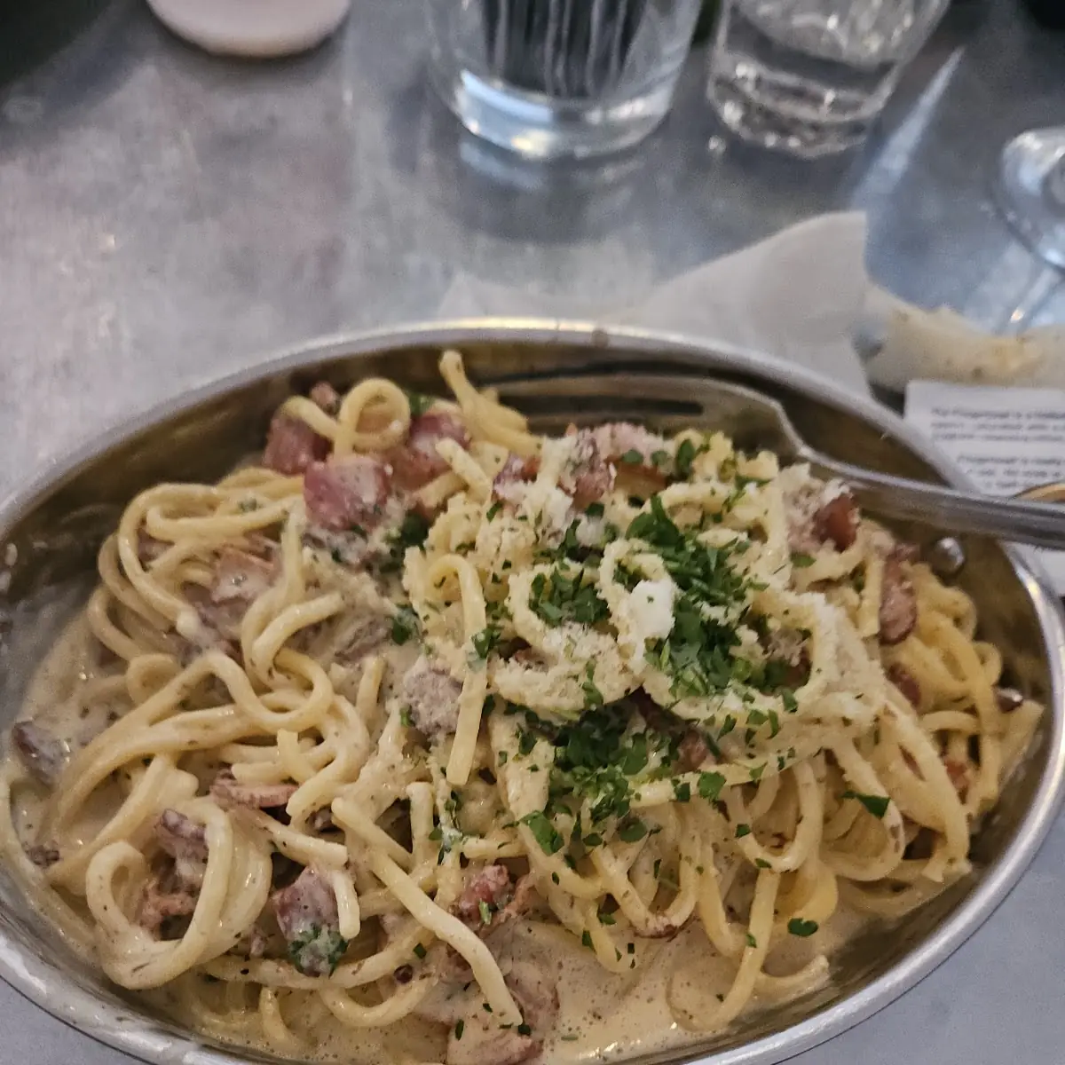 Creamy Spaghetti Carbonara