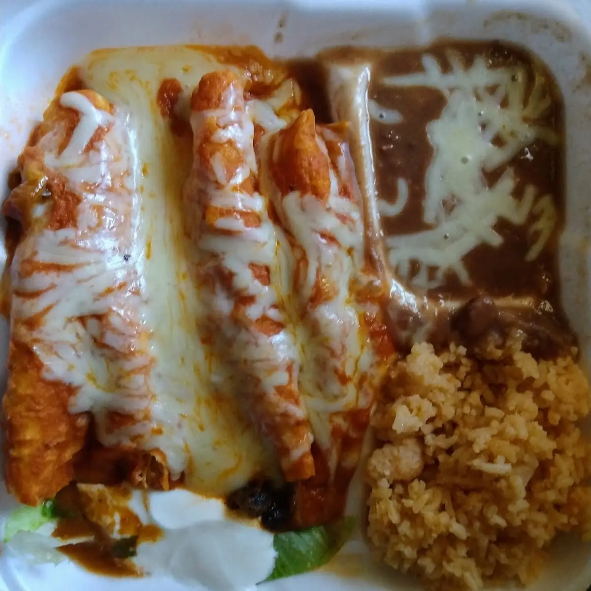 Chile Relleno & One Enchilada