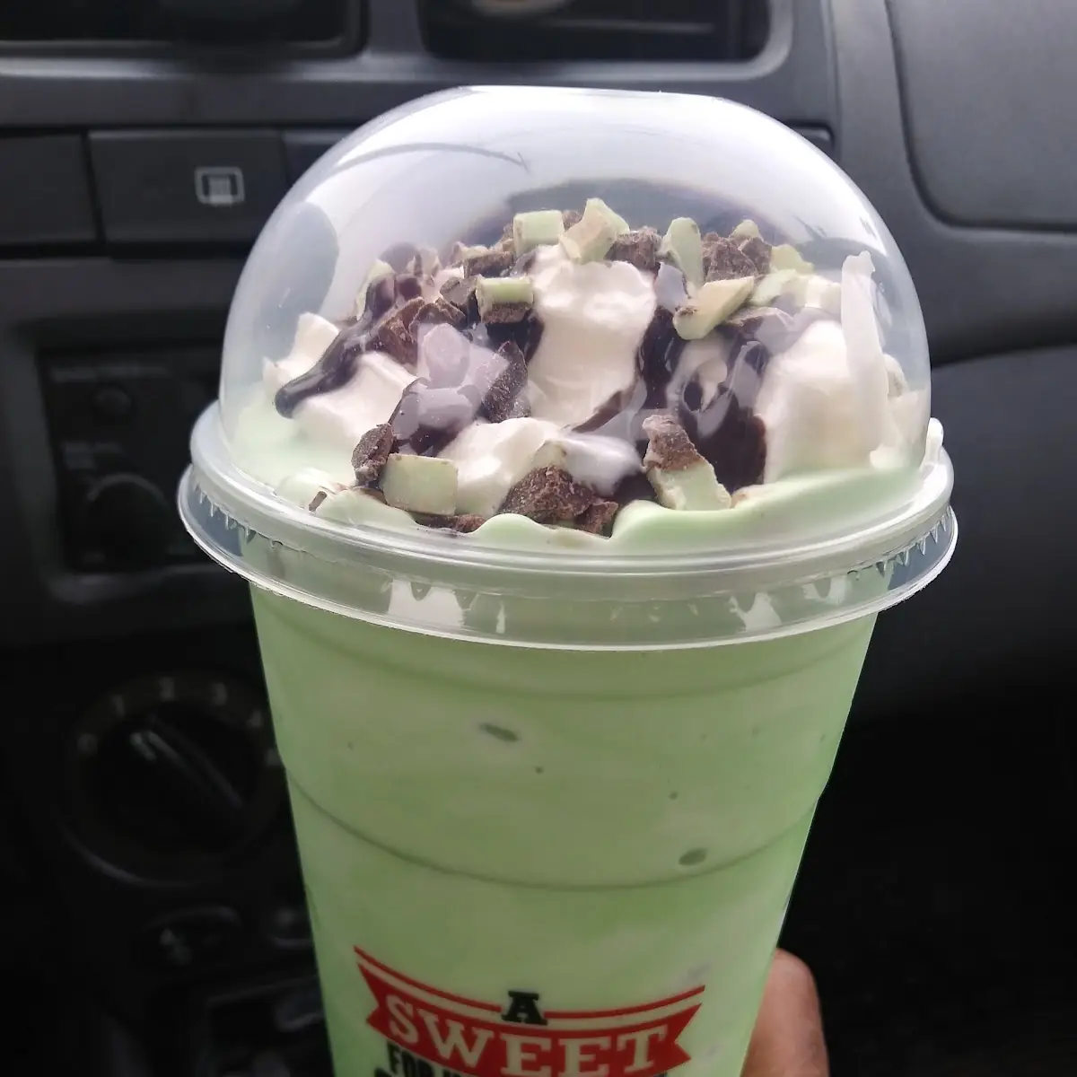 Ande's Mint Chocolate Shake