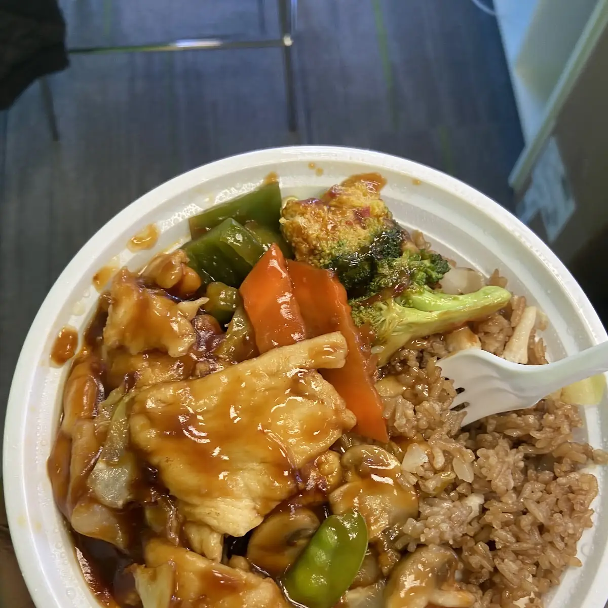 Hunan Chicken Fried Rice