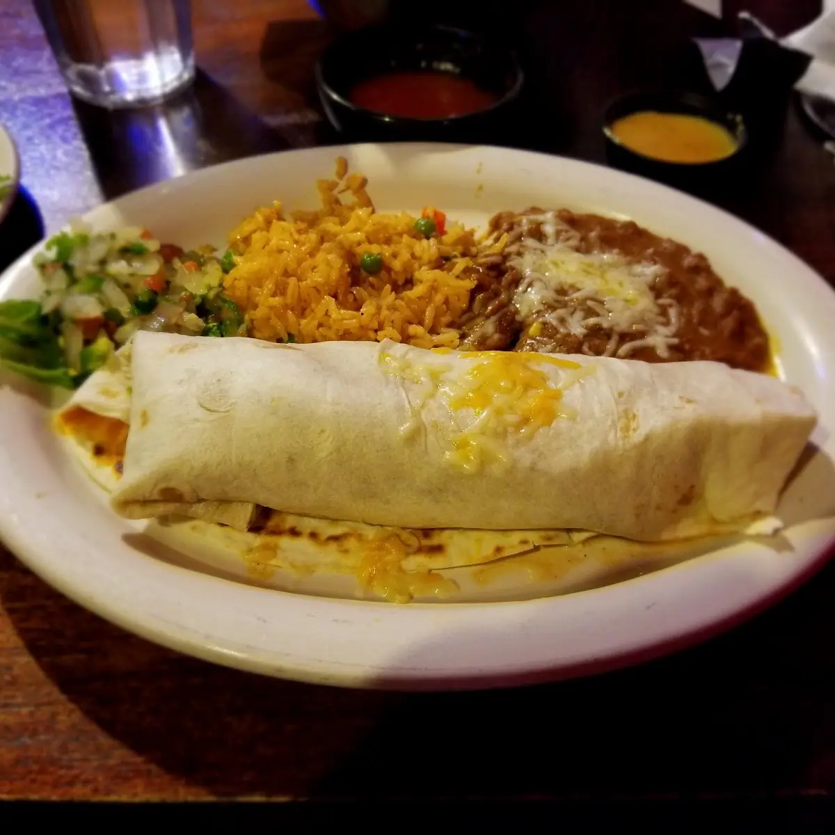 Spicy Chicken Burrito