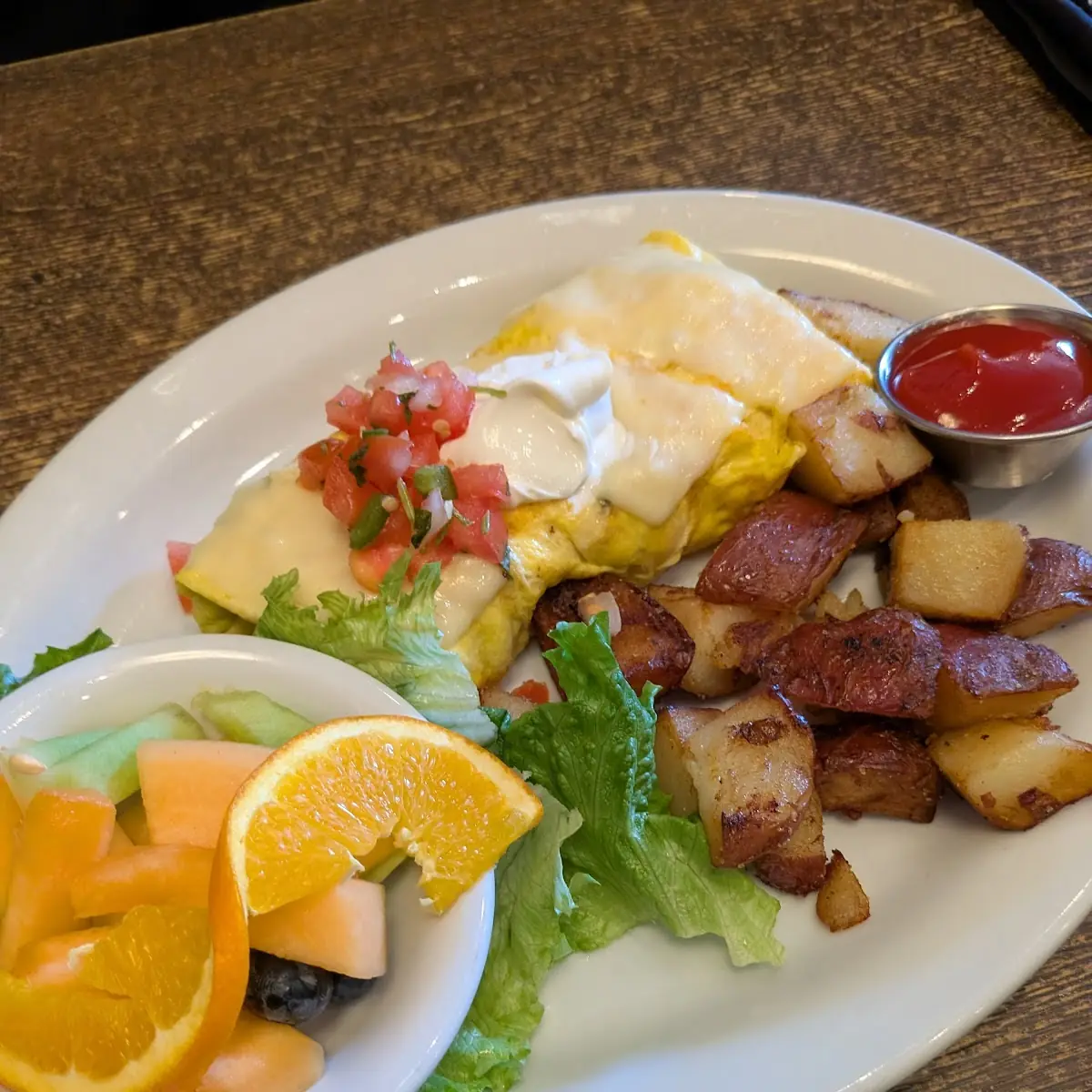Bacon and Cheese Omelette